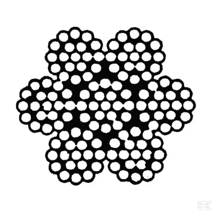 Stålwire 7 X 19 Rustfri Og Syrefast - Danatek 3 Stålwire 7 X 19 Rustfri Og Syrefast - Danatek