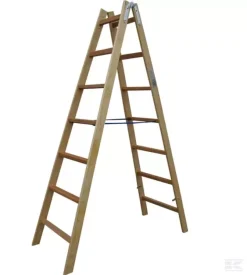 Wienerstige 2,01 Mtr 7 Trin Træ Massive Vanger - Danatek