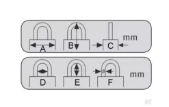 Hængelås. Abus. 145/30. Sølv - Danatek 5 Hængelås. Abus. 145/30. Sølv - Danatek -Have & Park Butik 207 4.png.mst