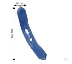 Systemspids 50 X 8 Mm Blå Excl Bolte - Danatek