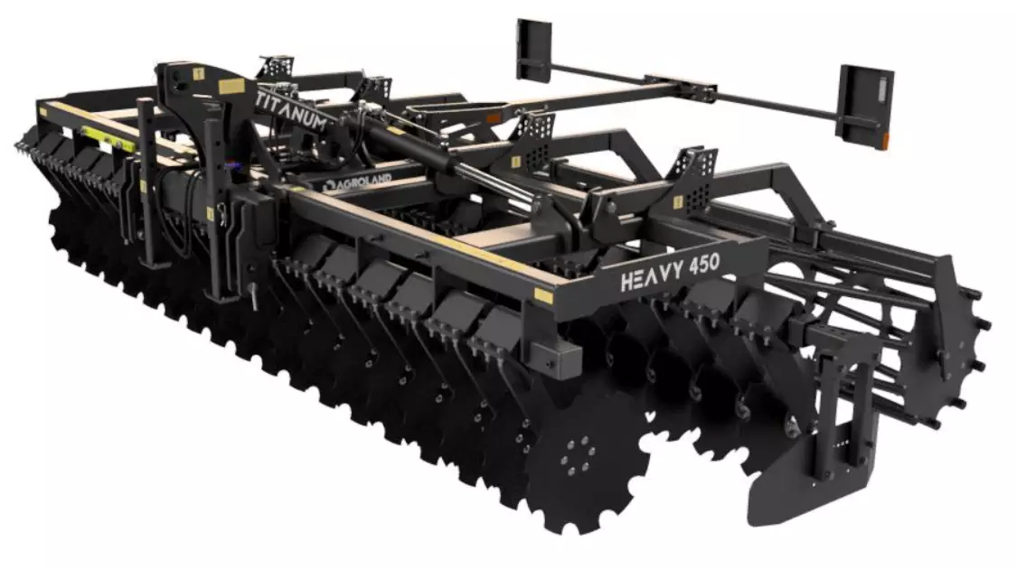 Agroland Titanium Heavy Diskharve - Danatek 3 Agroland Titanium Heavy Diskharve - Danatek