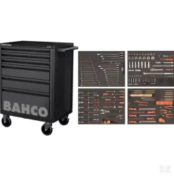 Værkstedsvogn 6 Skuffe 26 251 Dele - Danatek