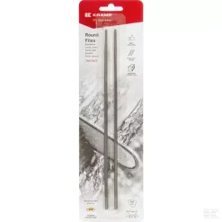 Rundfil På Papblister 2 Stk. 5/32 4,0 Mm - Danatek