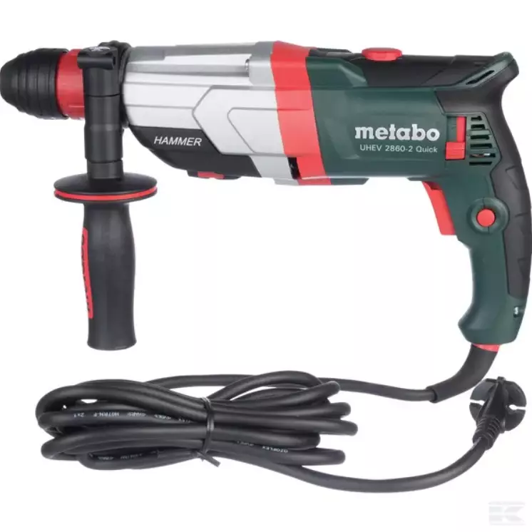 Multihammer Metabo UHEV 2860 Quick SDS Plus 1110W Incl Borepatron - Danatek 3 Multihammer Metabo UHEV 2860 Quick SDS Plus 1110W Incl Borepatron - Danatek