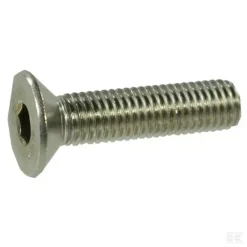 Indvendig Sekskant Undersænket Rustfri A2 5 X 10 Mm DIN 7991 - Danatek