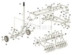 Plænelufter 40 Agri-Fab - Danatek