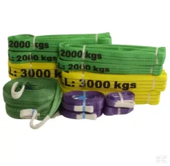 Båndstropsortiment Indeholder 20 Stk. 1 T Til 3 T - Danatek