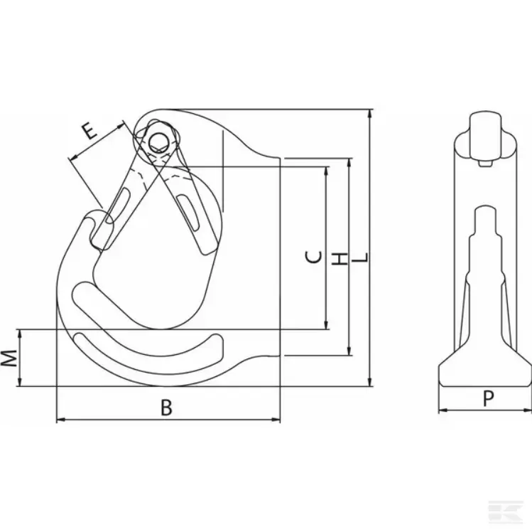 Svejsekrog - Danatek 4 Svejsekrog - Danatek - Billede 2
