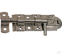 Skudrigle T/lås 132mm Rustfri - Danatek